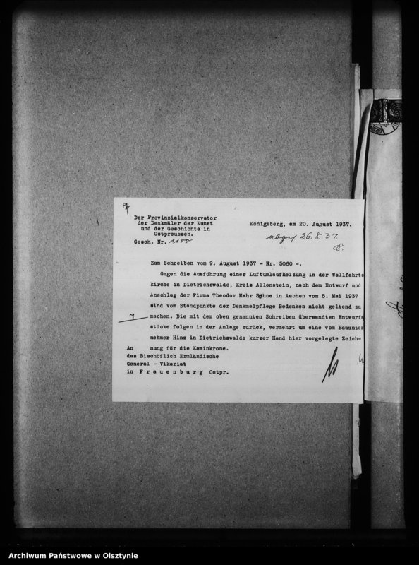 image.from.unit.number "Dietrichswalde, katholische Kirche"