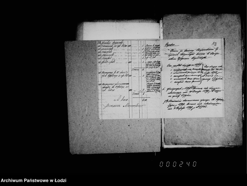 Obraz 13 z jednostki "O vzyskanji nedoimok v pol´zu petrokovskoj gubenskoj tipografji"