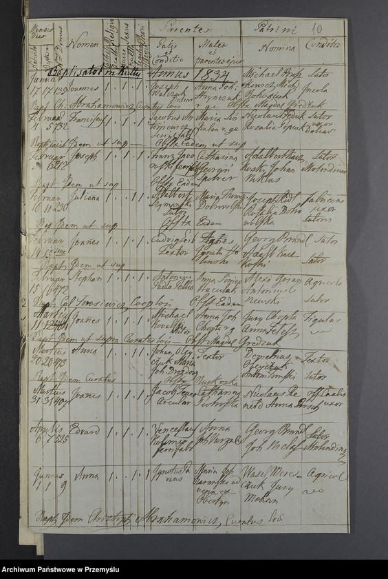 image.from.unit.number "[Odpisy ksiąg urodzeń, małżeństw, zgonów parafii rzymskokatolickich Kosów i Kuty z 1834 roku]"