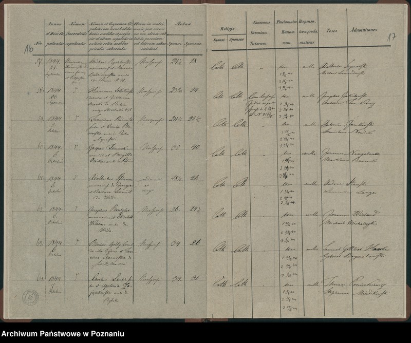 Obraz 11 z jednostki "Księga małżeństw"