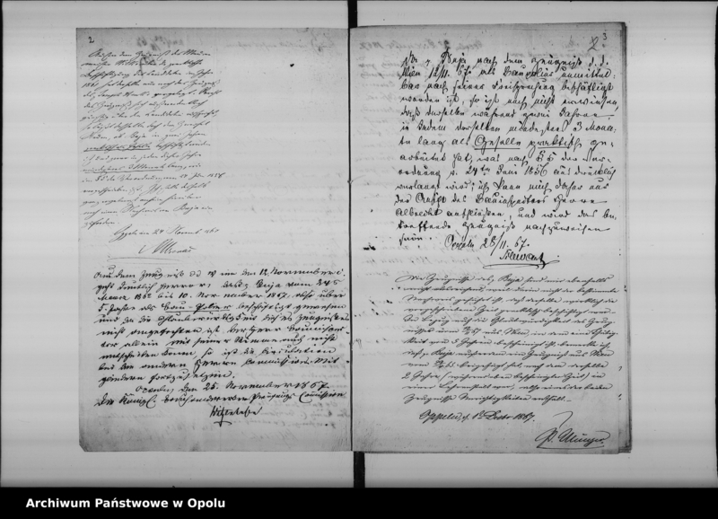 Obraz 7 z jednostki "Acta der Königl[ichen] Bauhandwerker Prüfungs-Kommission betreffend die Prüfung des Maurerpolier Joseph Buja aus Krappitz [Krapkowice]1867"