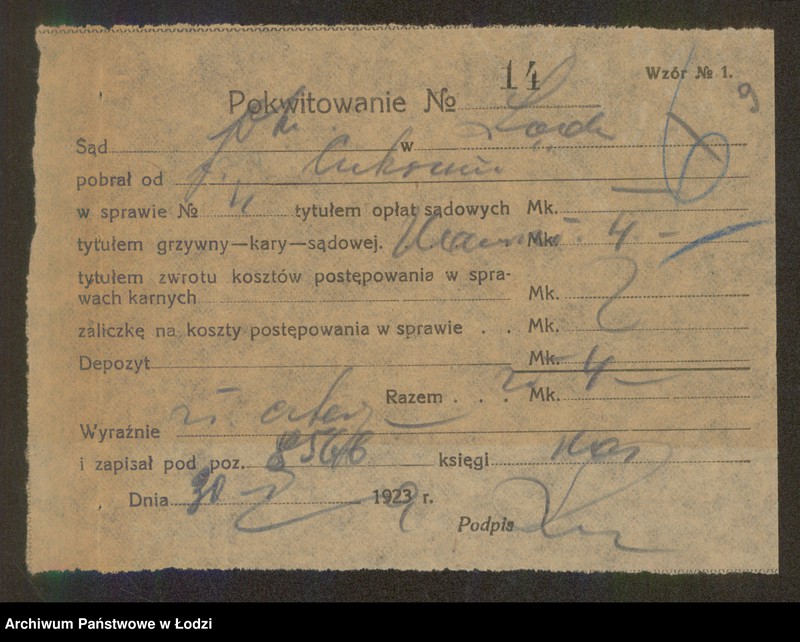 Obraz 11 z jednostki "Majzler i Urbach- Biuro Agenturowo-Komisowe "Cukrum""