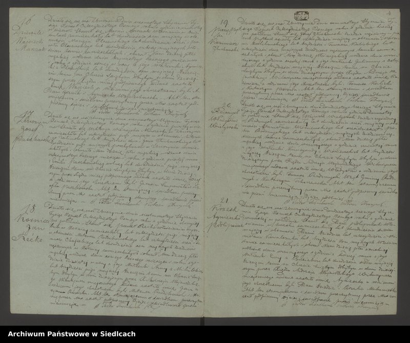 Obraz 7 z jednostki "Akta urodzin, małżeństw, zgonów"