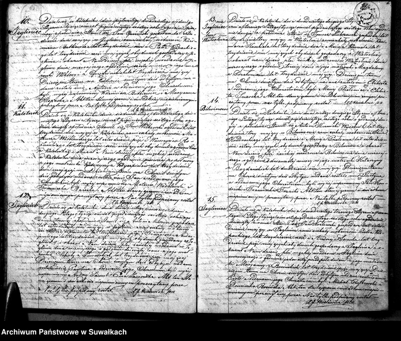 image.from.unit.number "Duplikat Aktów Urodzonych, Zaślubionych i Zmarłych Parafii Kaletnickiej."