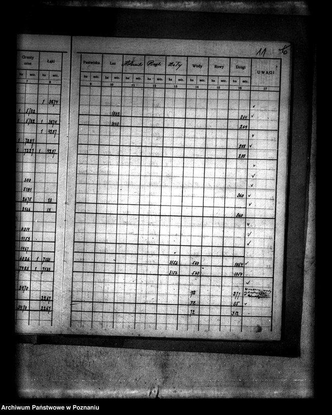 Obraz 15 z jednostki "/Rejestr pomiarowy wsi Morzysław powiatu konińskiego"