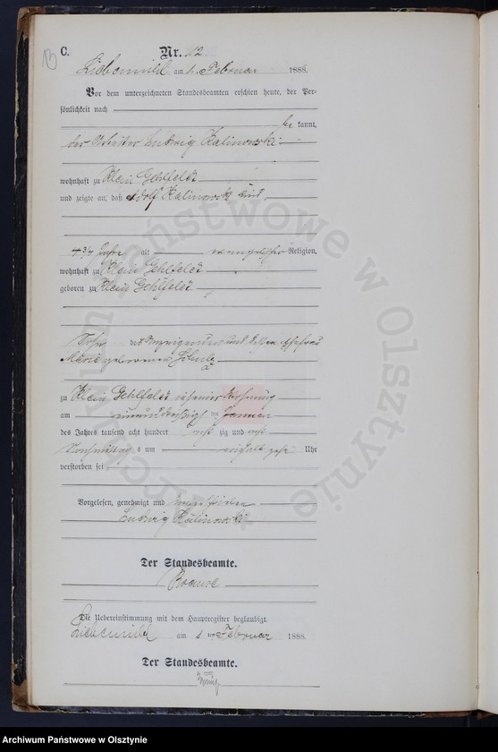 image.from.unit.number "Sterbe-Neben-Register Nr 1 - 118"