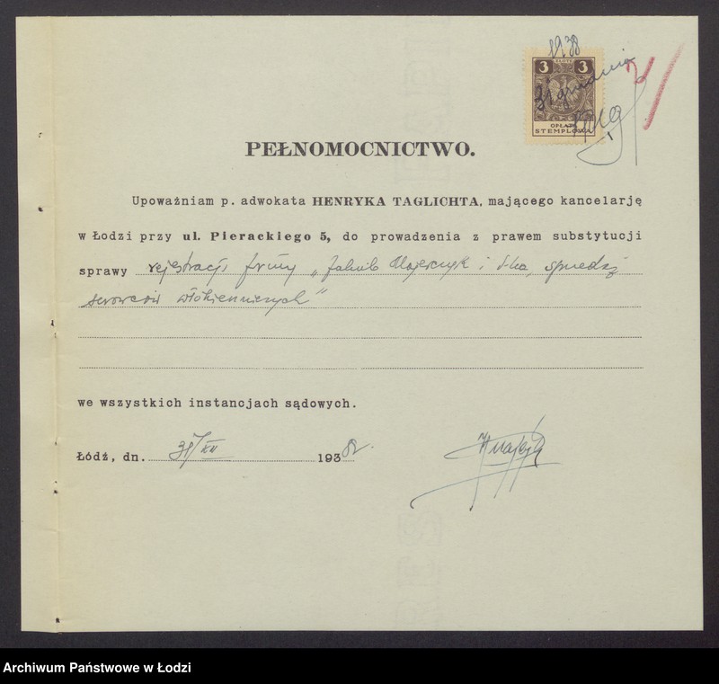 Obraz 4 z jednostki "Jakub Majerczyk, Sura – Złota Tencer – sprzedaż surowców włókienniczych"