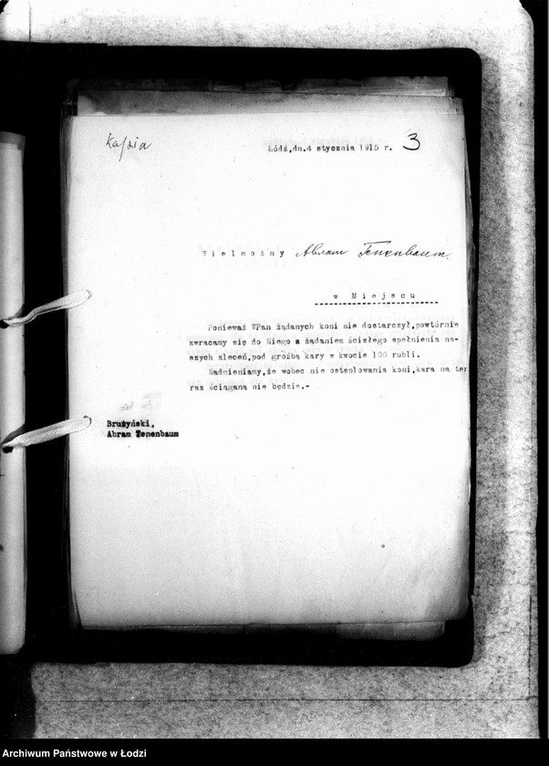 Obraz 6 z jednostki "Korespondencja z "Różnymi""