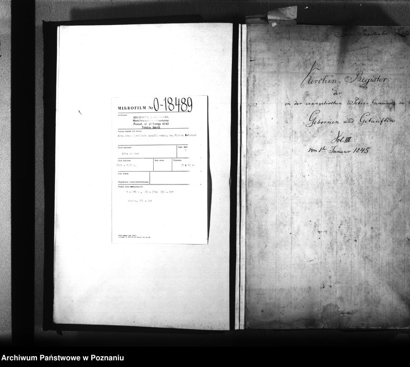 Obraz 3 z jednostki "Kirchenbuch Geborenen"