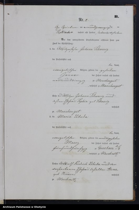 image.from.unit.number "Heiraths-Neben-Register Nr 1 - 16"