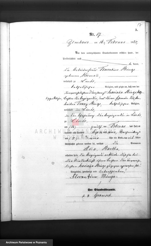 Obraz 19 z jednostki "Księga urodzeń"
