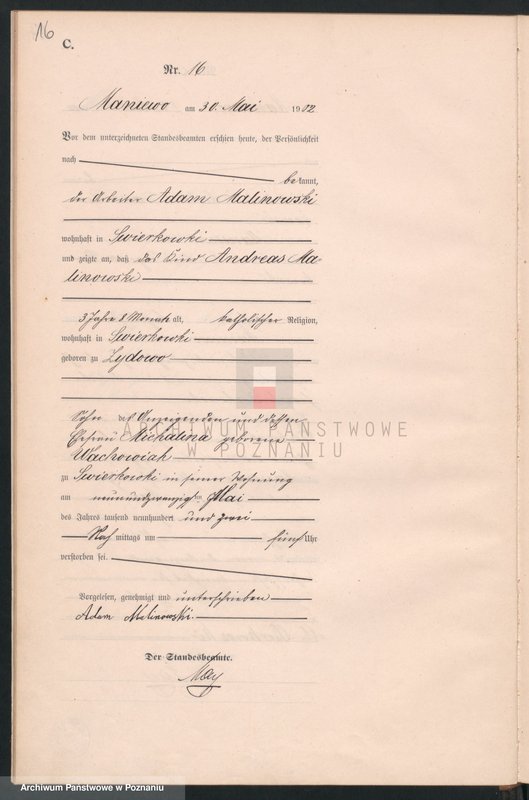 Obraz 19 z jednostki "Sterbe-Haupt-Register"