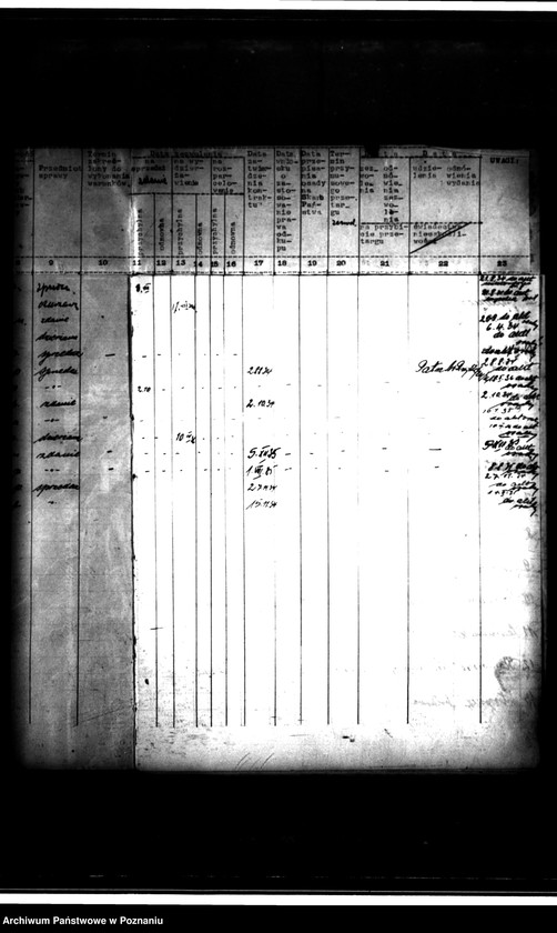 Obraz 6 z jednostki "Rejestr obrotu nieruchomościami rentowymi powiatu wrzesińskiego"