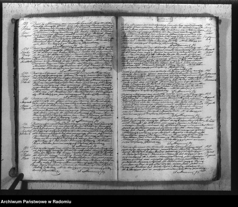 image.from.unit.number "Duplikat akt religijno cywilnych urodzonych, zaślubionych i zmarłych w parafii Głowaczów z roku 1859"