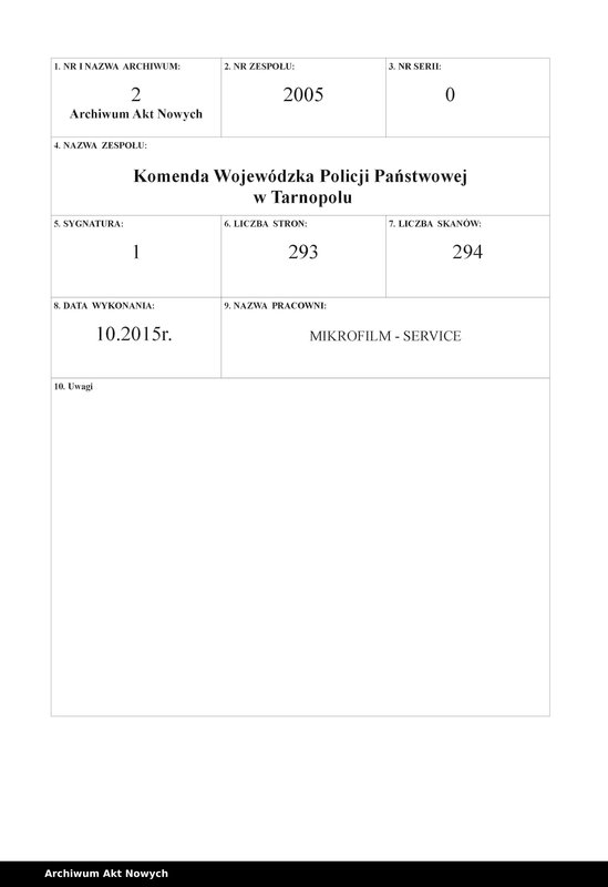 image.from.unit.number "[Rozkazy Komendanta Policji Państwowej IX Okręgu w Tarnopolu. (Nr 1-80/1923)]"