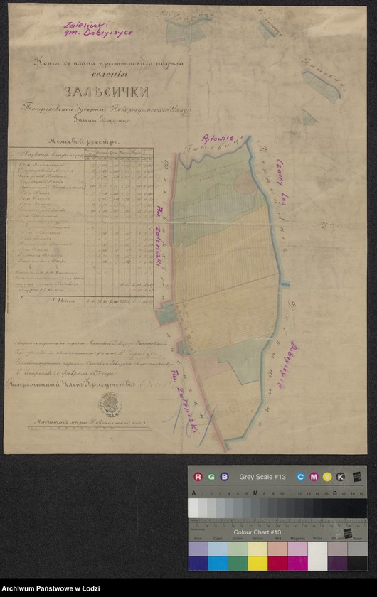 Obraz 1 z jednostki "Kopija s plana krest