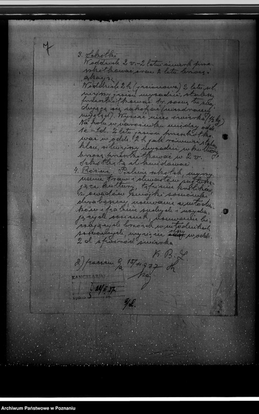 Obraz 11 z jednostki "Nadzór nad gospodarką w lasach majętności Lusówko powiatu poznańskiego"