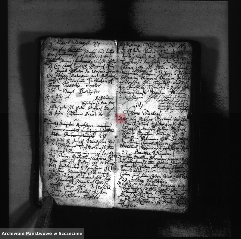 image.from.unit.number "Vol. II. Taufregister von Ano 1672 [Rügenwalde (Darłowo, sław.)]"