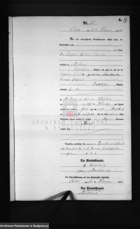 image.from.team "Urząd Stanu Cywilnego Osie II, pow. Świecie"