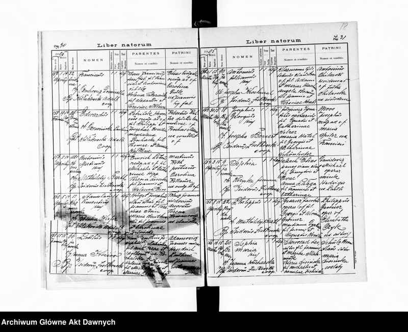 image.from.unit.number "Parafia: Lwów, parafia św. Anny. Dekanat: Lwów. Księga metrykalna urodzeń, ślubów i zgonów dla całej parafii."