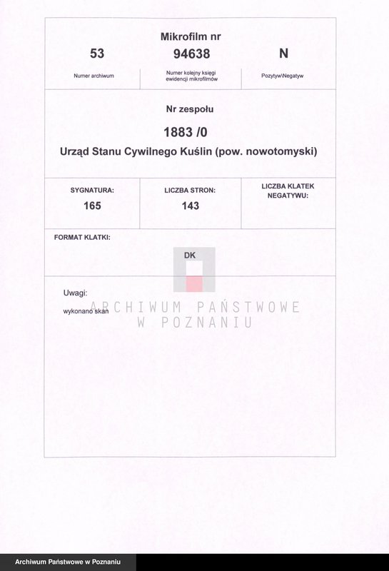 Obraz 2 z jednostki "Sterbe-Haupt-Register"
