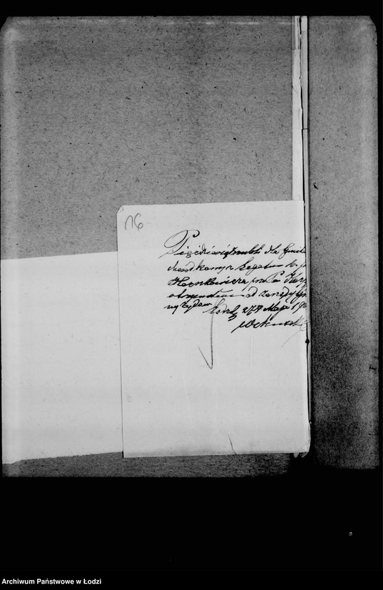 Obraz 20 z jednostki "Akta dotyczące zapisu R. H. Herszkowicza"