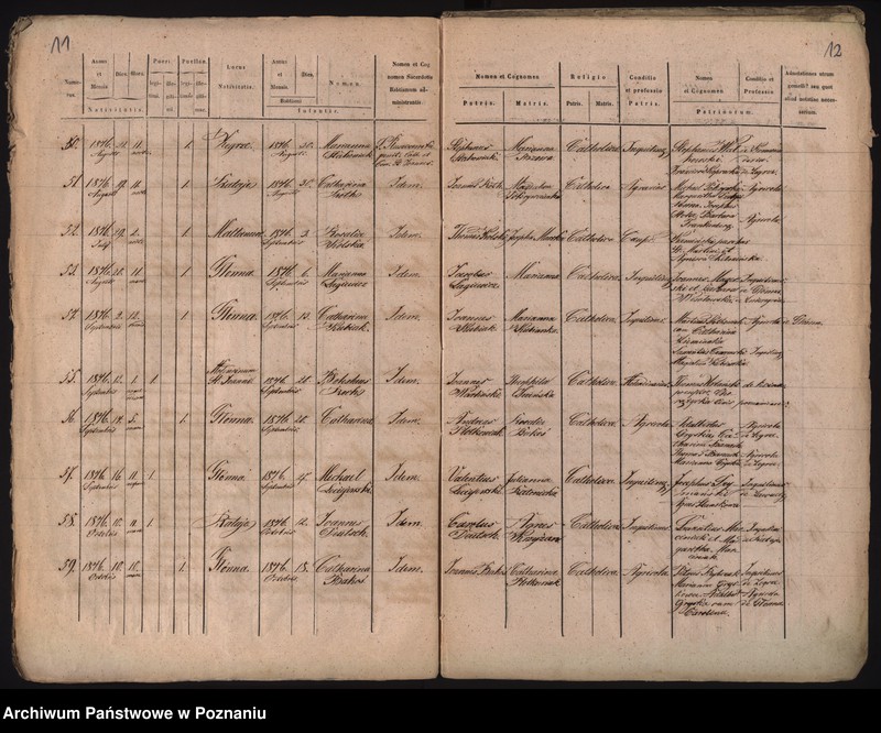 Obraz 8 z jednostki "Księga urodzeń, małżeństw i zgonów"