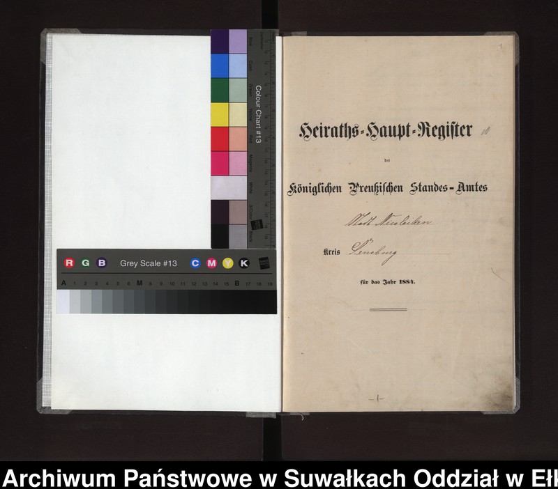 image.from.unit.number "Heiraths-Haupt-Register des Königlichen Preussischen Standes-Amtes Stadt Nicolaiken Kreis Sensburg"