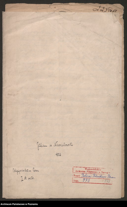 Obraz 2 z jednostki "A. betr. Julian von Niesiołowski"