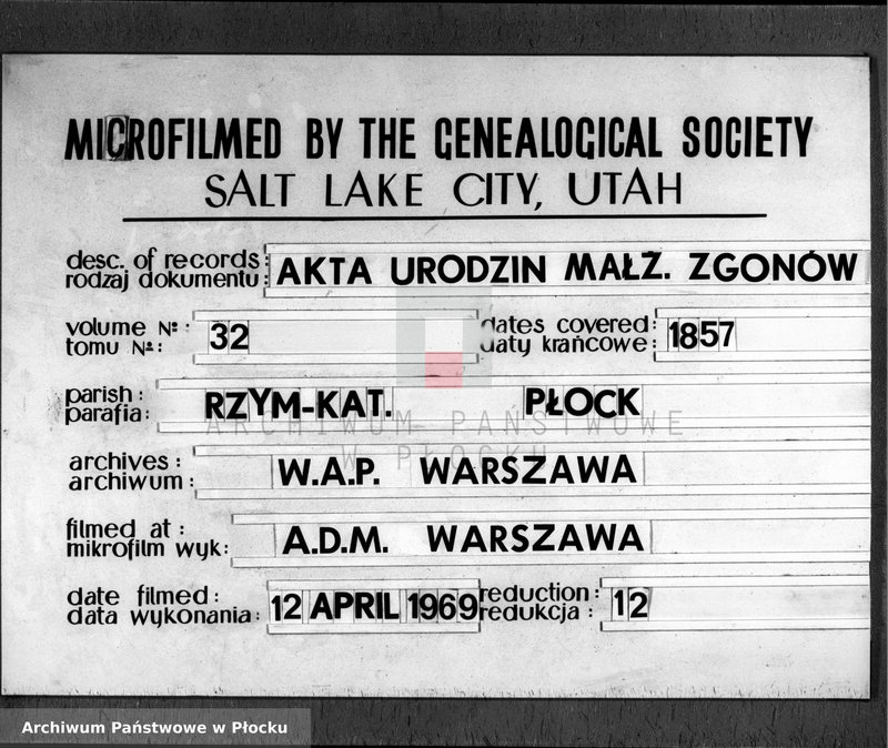 image.from.unit.number "Akta urodzeń, małżeństw i zgonów"