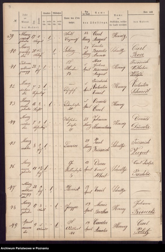 Obraz 7 z jednostki "[Akta urodzeń i chrztów, ślubów, zgonów]"