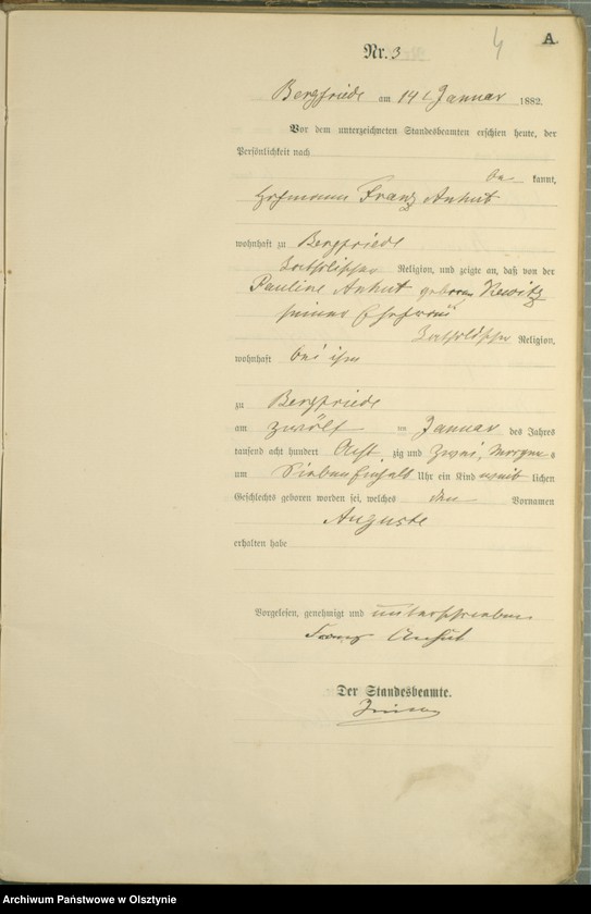 image.from.unit.number "Geburts-Haupt-Register Nr 1 - 106"