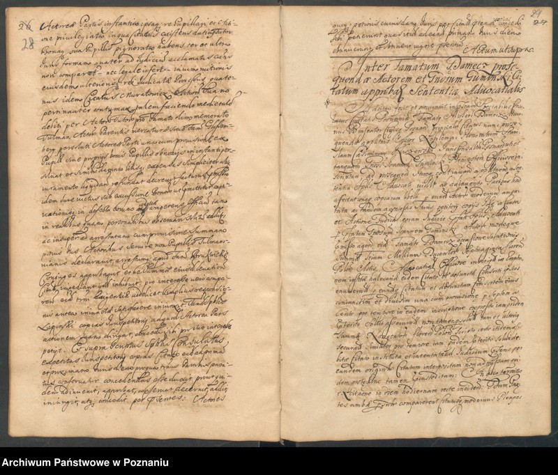 Obraz 18 z jednostki "Protocolon actorum officii consularis Posnaniensis."