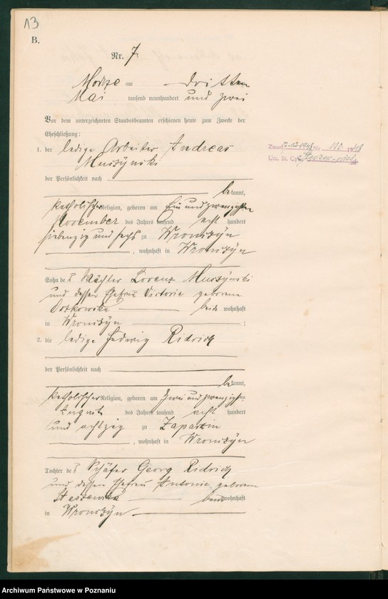 image.from.unit.number "Heiraths-Haupt-Register"