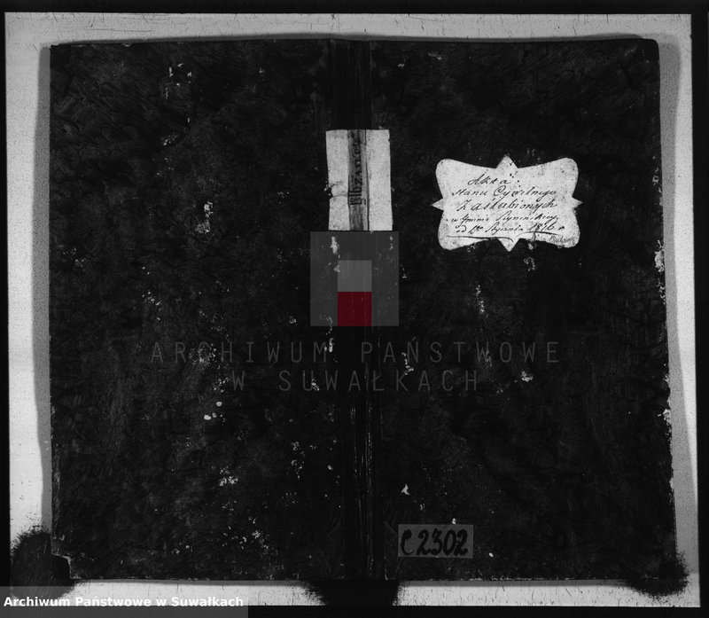 image.from.unit.number "Akta stanu cywilnego zaślubionych w gminie seyneńskiey od 1-go stycznia 1816 roku."