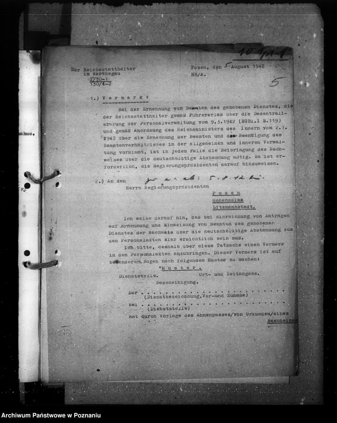 Obraz 10 z jednostki "Verwaltungs - Angelegenheiten"