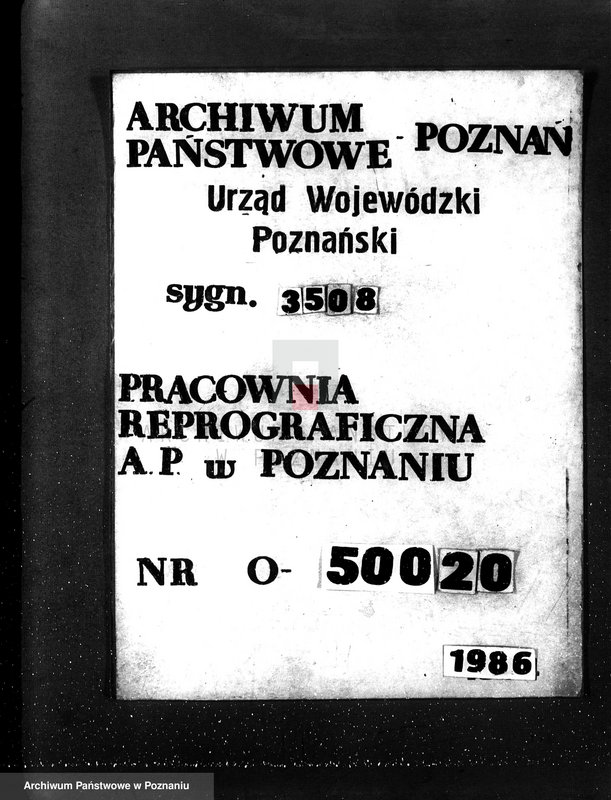 Obraz 1 z jednostki "/Nadzór nad gospodarką leśną majętności Siekówko/ 1938-1948"