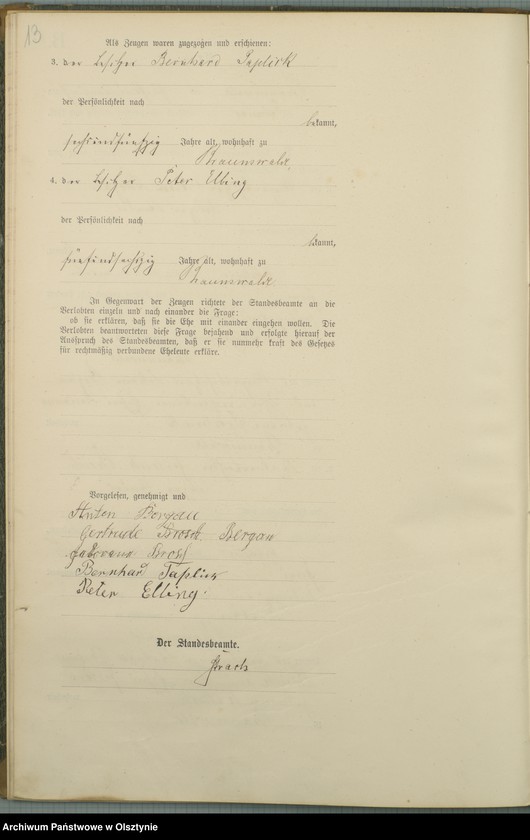 image.from.unit.number "Heiraths-Haupt-Register Nr 1 - 21"