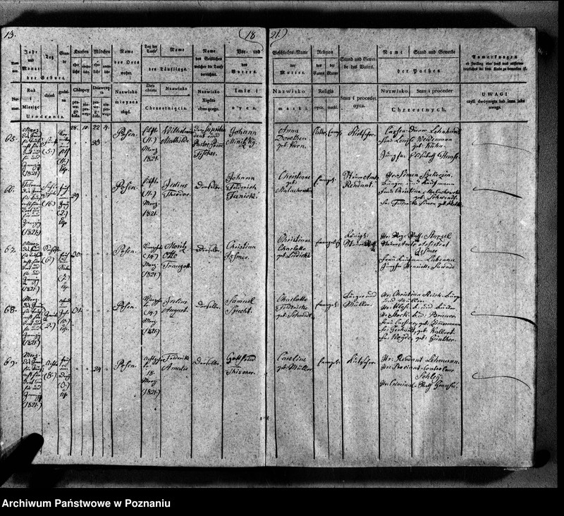 Obraz 16 z jednostki "Duplikat der Getauften, Getrauten, Verstorbenen"