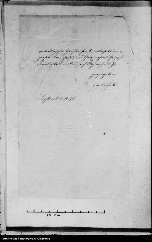 image.from.unit.number "/v. Grose, v. Hoyer, v. Kaskys, v. Maltzan, Frh. v. Mirbach- Sorquitten, v. Osten, Therese v. Pirch- Wobensin, Paul Erh. v. Röth- Eydtkuhnen an Anna Gfin Lehndorff geb. Hahn/"