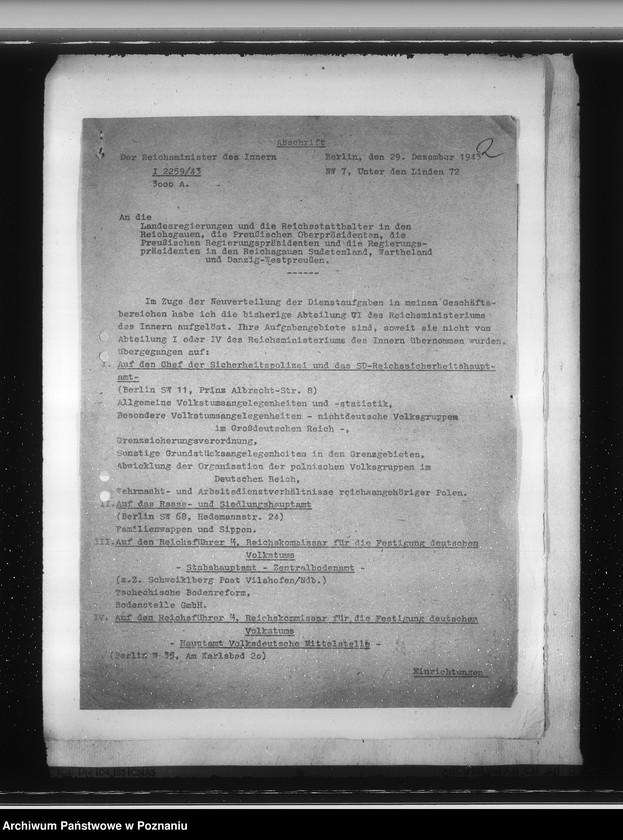 Obraz 6 z jednostki "Organizacja Ministerstwa Spraw Wewnętrznych"