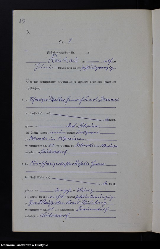 image.from.unit.number "Heirats-Neben-Register Nr 1 - 26"