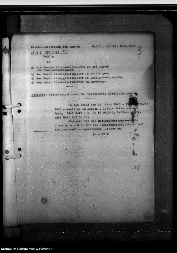 Obraz 7 z jednostki "Bestattungskosten für verstorbene Strafgefangene"