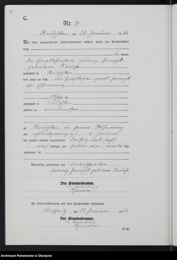 image.from.unit.number "Sterbe-Register /Neben-Register/ Nr 1 - 34"