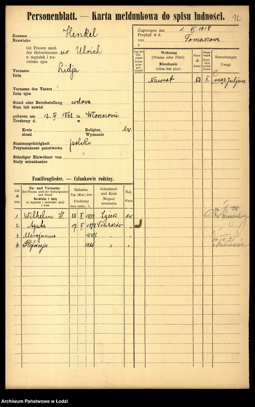 image.from.unit.number "[Spis ludności Łodzi] Henkel - Herc"