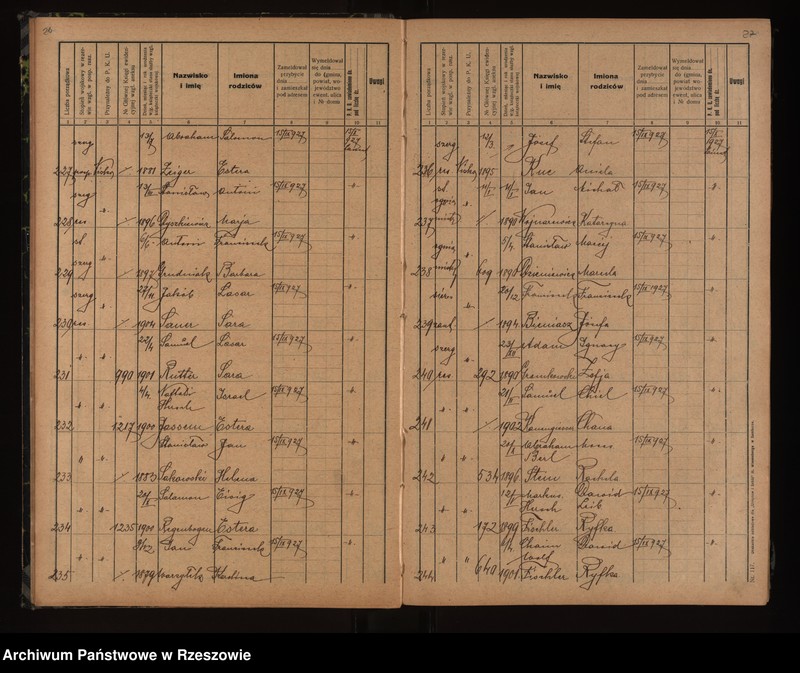 Obraz 16 z jednostki "Księga meldunkowa rezerwowych pospolitego ruszenia"