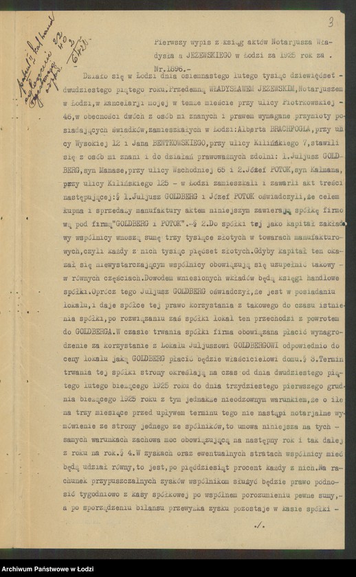Obraz 5 z jednostki "Goldberg i Potok- kupno i sprzedaż manufaktury"