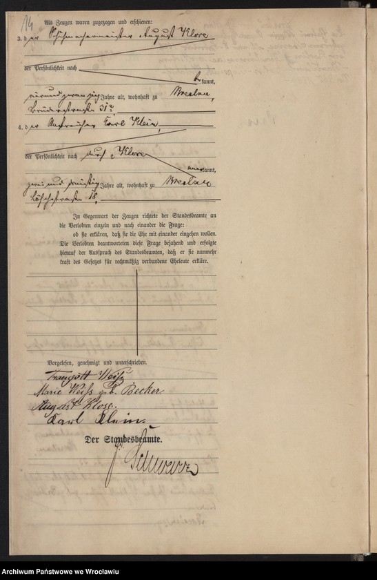 image.from.unit.number "Heiraths-Haupt-Register Breslau II 1890 Band 5"