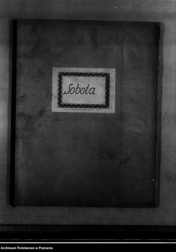 Obraz 4 z jednostki "Plan urządzenia gospodarstwa leśnego dla lasu majętności Sobota powiat poznański 1936-1946"