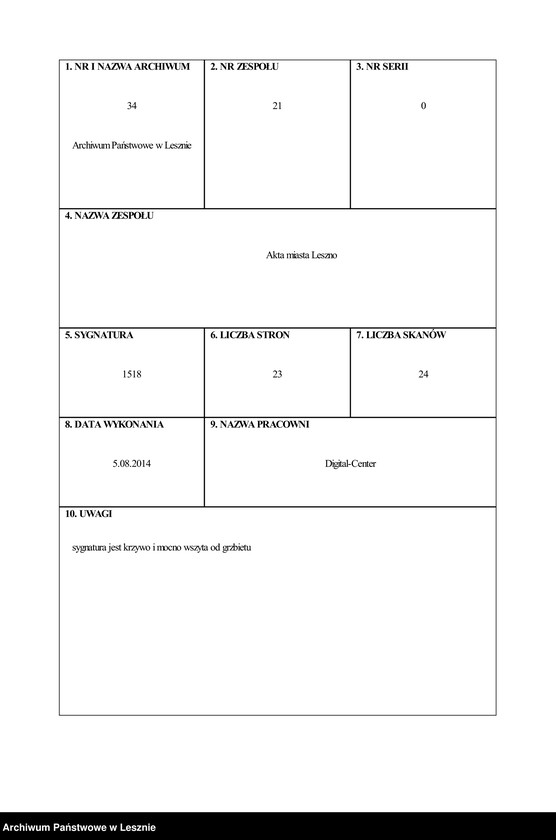 Obraz 1 z jednostki "[Das Legat des Kaufmanns Julius Hamburger]"